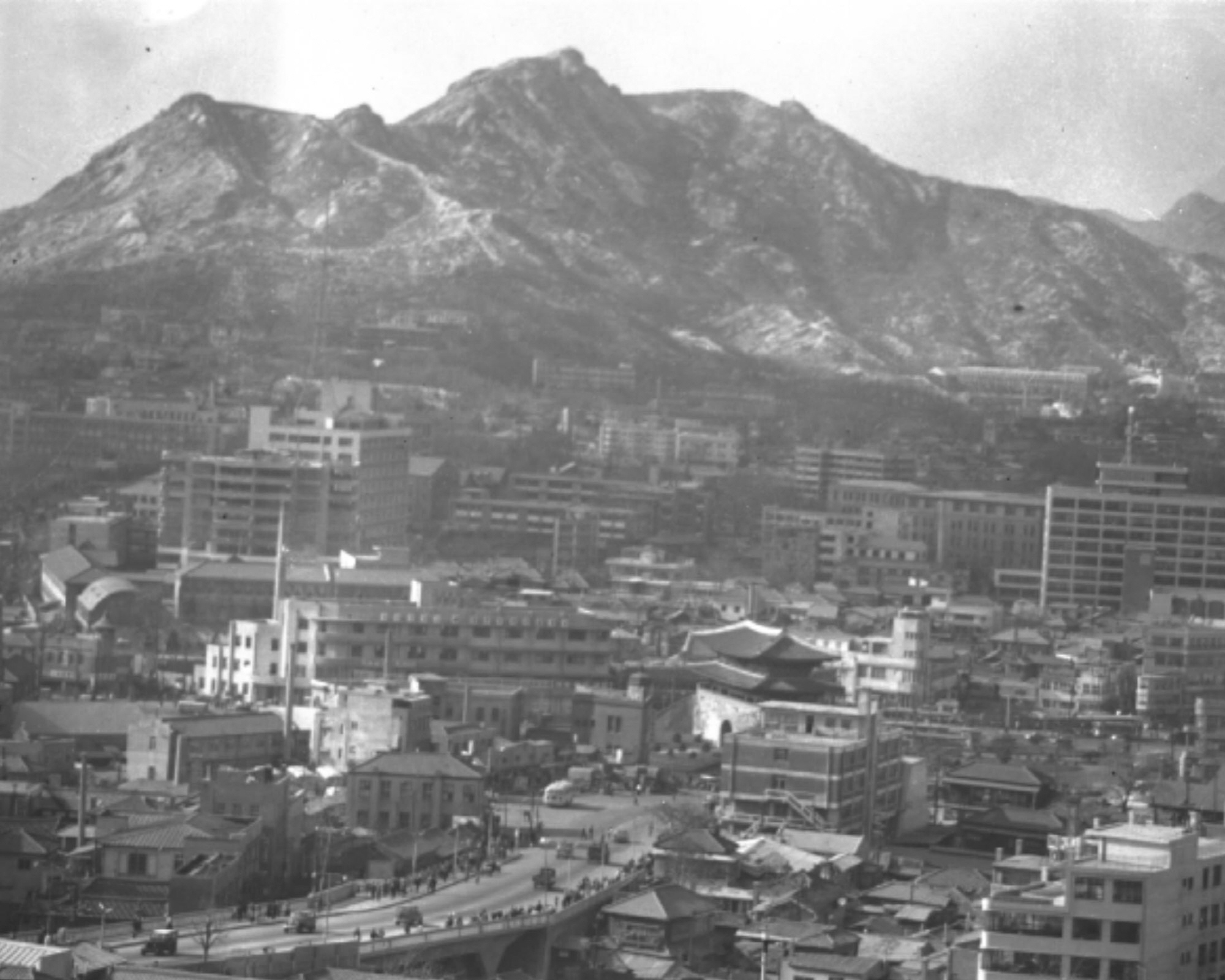1966년 서울 시가지 전경