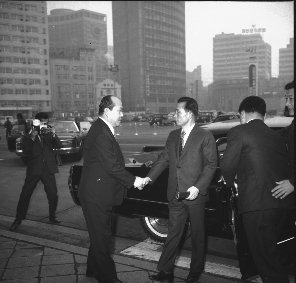 박정희 대통령 및 고위관계자, 서울시청 방문