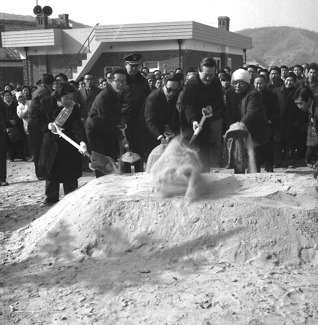 영동지구 잠원-서초간 간선도로 공사 기공식