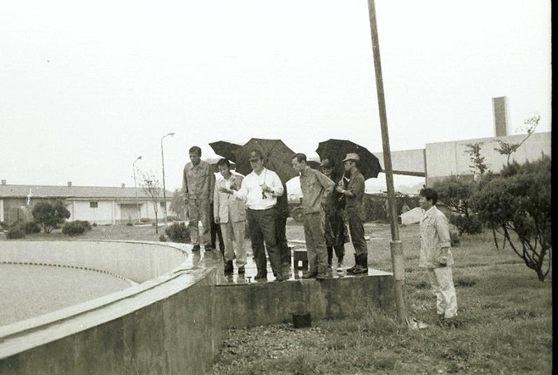 구자춘 서울시장, 수해지구 시찰