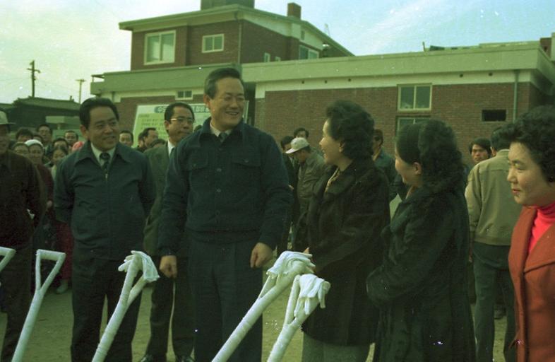 수도여자사범대학교 주변도로 정비 공사 기공식