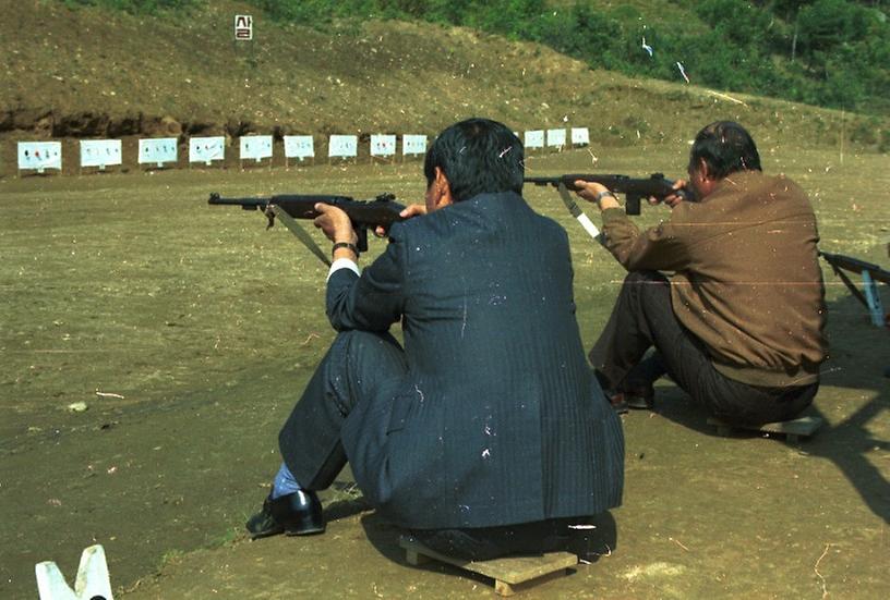 노고산 예비군훈련장 진입로확장 기공식