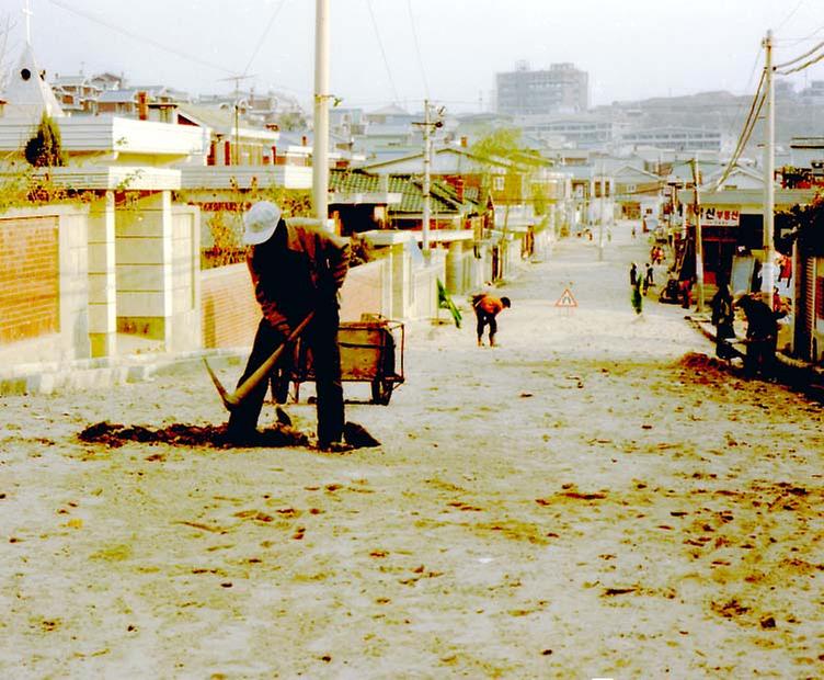 1978년 서울 시내 뒷골목 정비