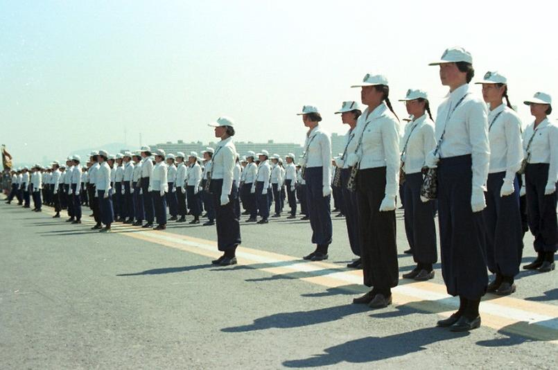 현충사 성역 순례 대행진