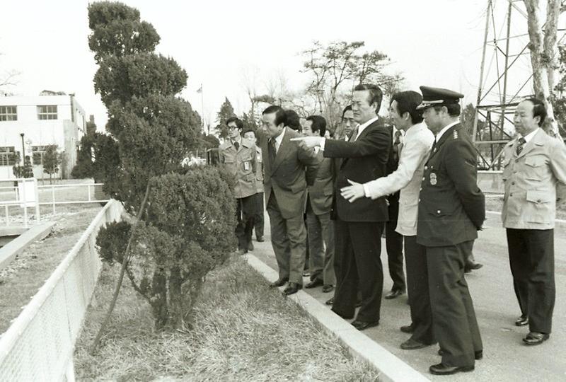 구자춘 서울시장, 보광 수원지 시찰