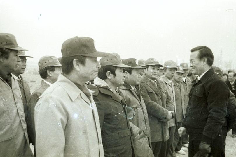 고척교-철도교간 제방축조 공사 기공식