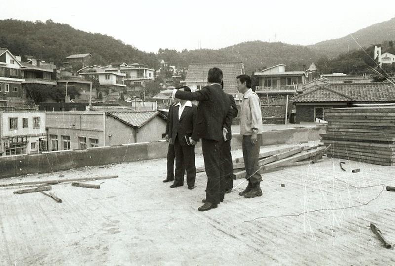 구자춘 서울시장, 성산대교 공사 현장 시찰