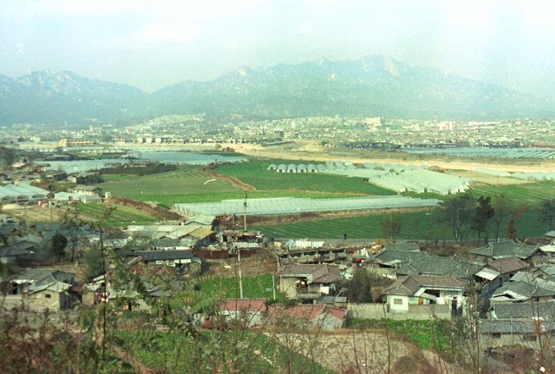 취락 구조 개선 사업 시범마을 기공식