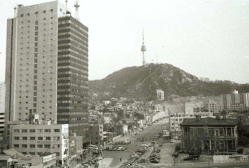 구자춘 서울시장, 남산 3호 터널 공사 시찰