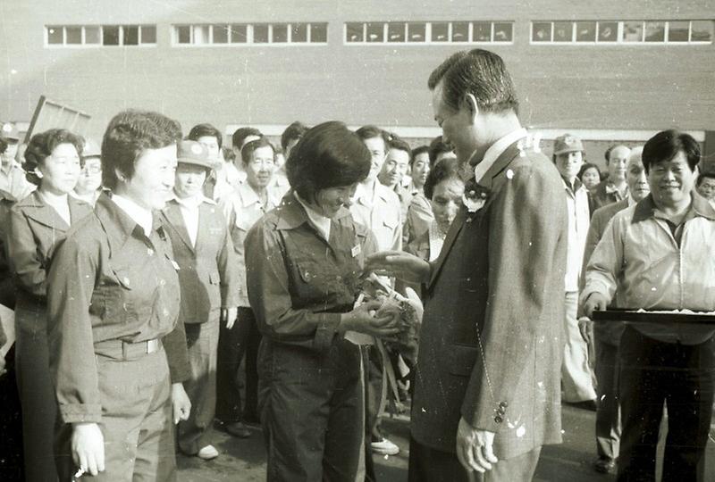 서울 운동장 동쪽 도로 개설공사 준공식