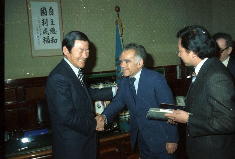 이스라엘 국회의장, 서울시청 방문