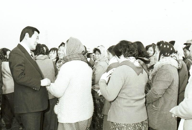 정상천 서울시장, 탄천 제방 축조공사시찰