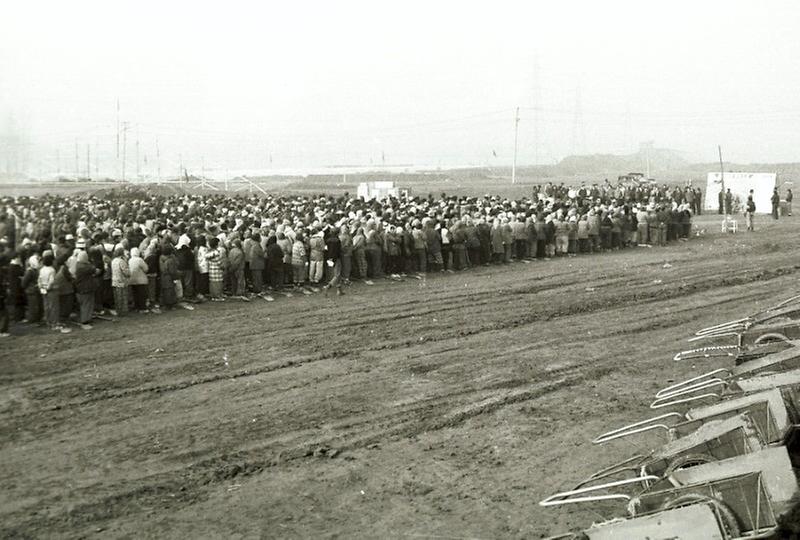 정상천 서울시장, 탄천 제방 축조공사시찰