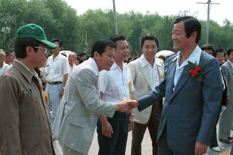 김포공항 입구-신월동 도로 준공식