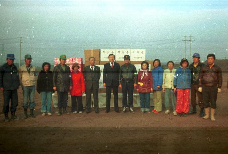 정상천 서울시장, 탄천 제방 축조공사시찰