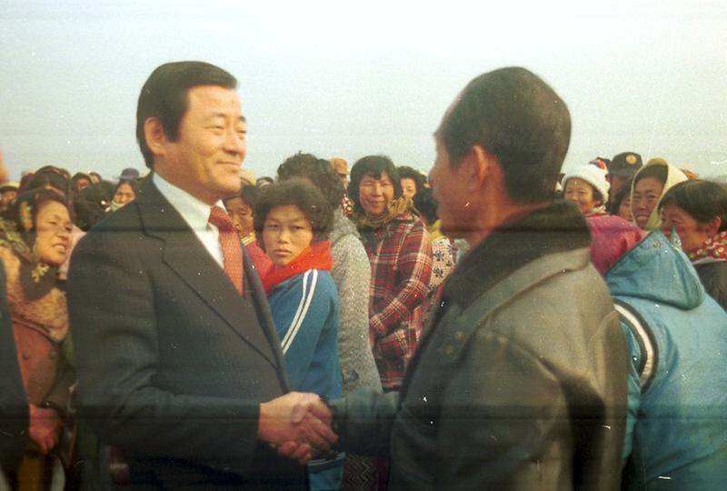 정상천 서울시장, 탄천 제방 축조공사시찰