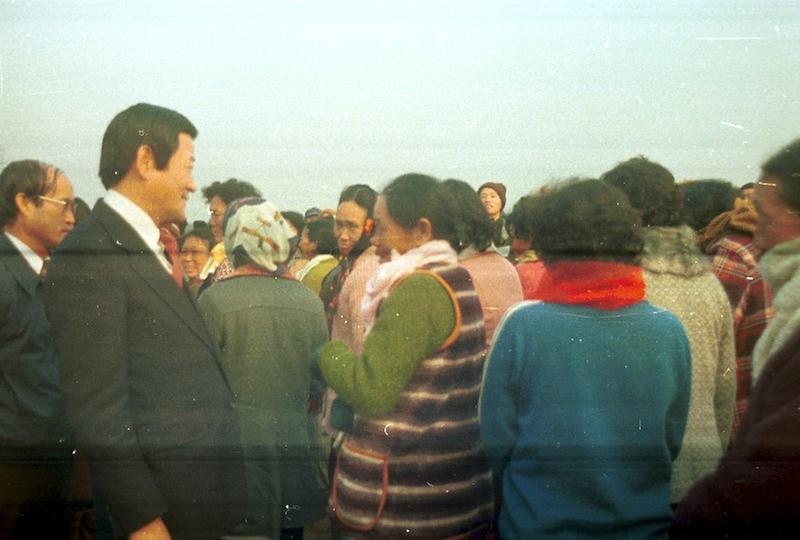 정상천 서울시장, 탄천 제방 축조공사시찰