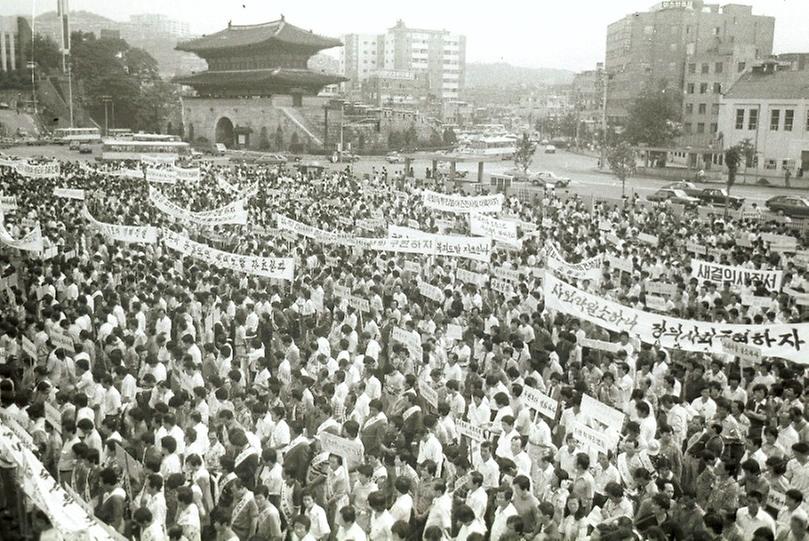 사회정화운동 추진 결의대회