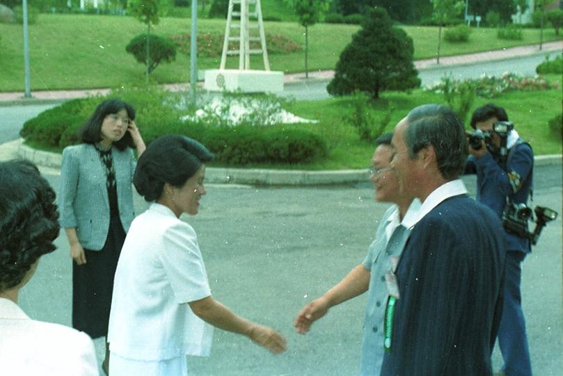 이순자 여사, 서울시 공무원 교육원 시찰