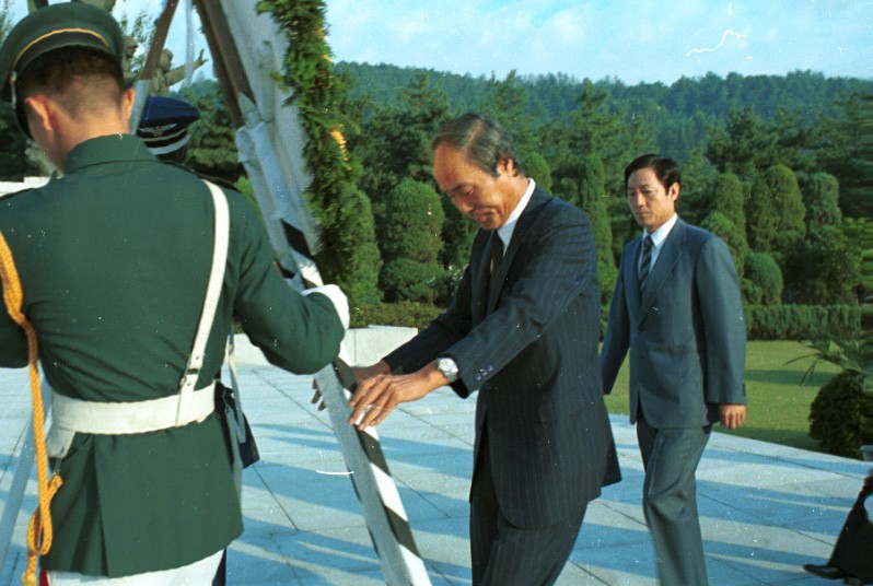 박영수 서울시장, 국립묘지 참배