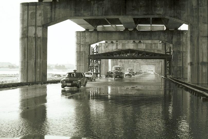 1981년 잠수교 차량통행 재개