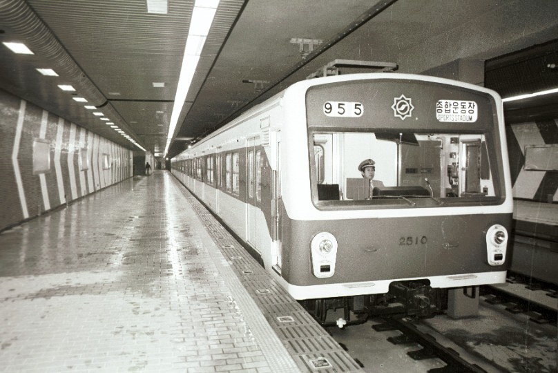 서울 지하철2호선 연장개통구간 시운전