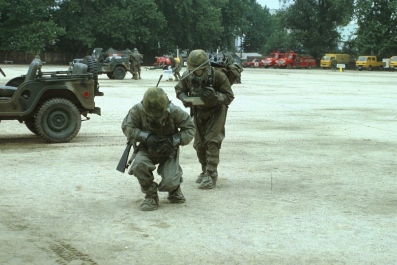 전국에서 실시된 민방위 훈련의 모습