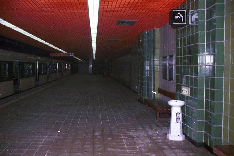 지하철 2호선 을지로 구간 전경