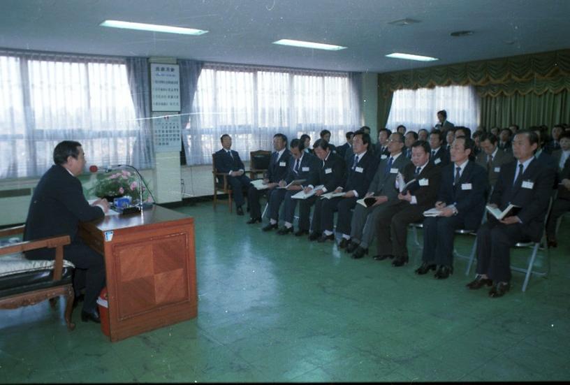 염보현 시장, 각 구청 업무 순시