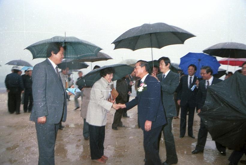 탄천 하수처리장 기공