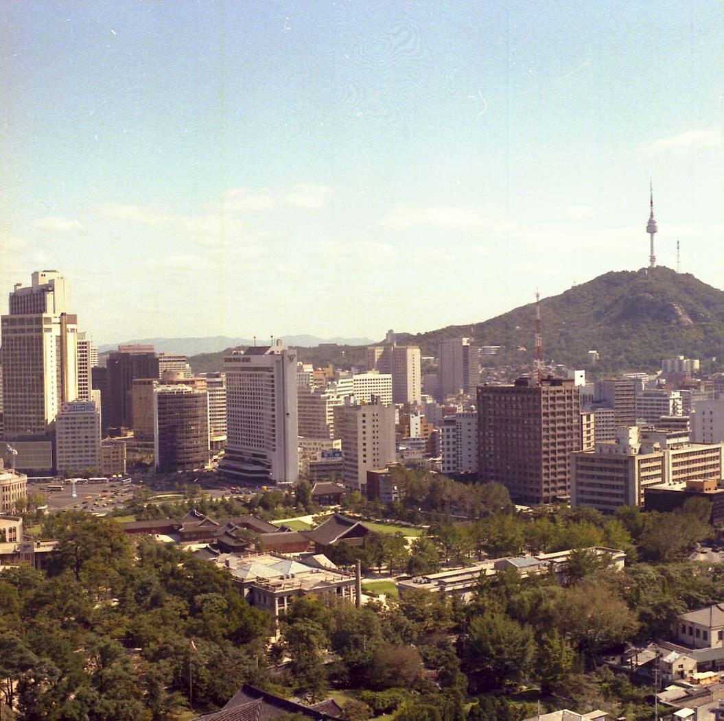 서울 시내 전경 모습