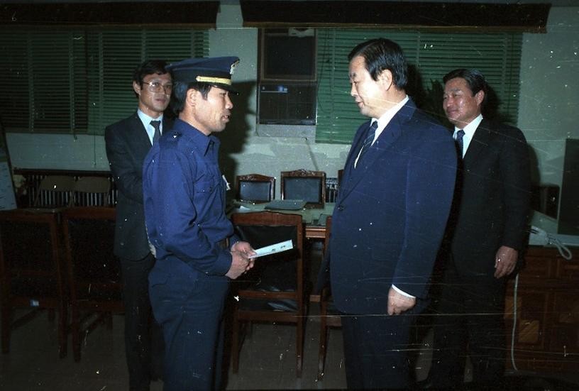 염보현 시장, 각 구청 업무 순시