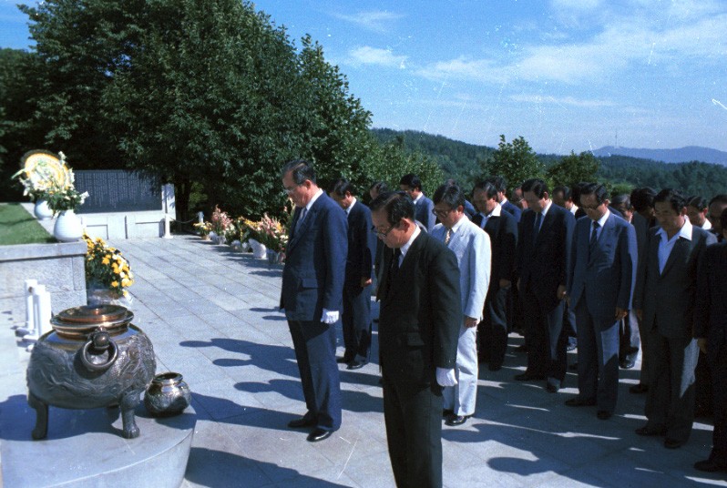 서울시 주관 제38주년 광복절 기념식 개최