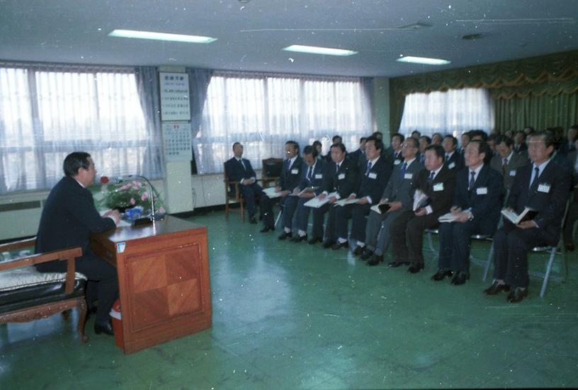 염보현 시장, 각 구청 업무 순시