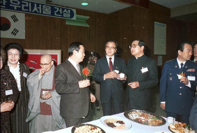 염보현 서울시장, 각 구청 시찰