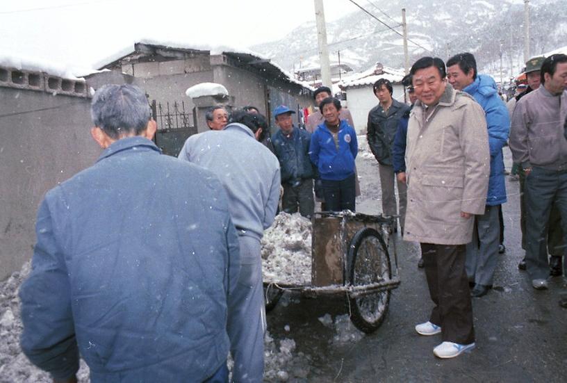 염보현 서울시장, 상계 4동 시찰