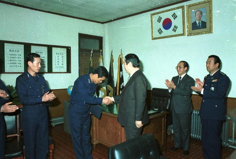 염보현 서울시장, 각 구청 시찰