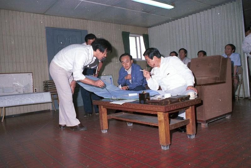 염보현 서울시장, 공사 현장 시찰