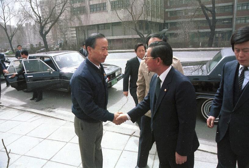 진의종 국무총리, 공사 현장 시찰