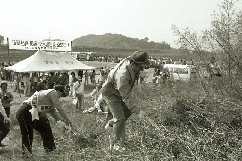 자연보호 시범활동 및 참여 촉진대회