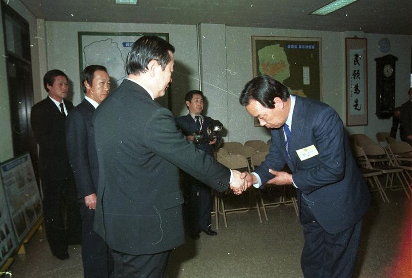 염보현 서울시장, 각 구청 시찰