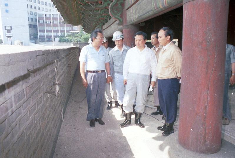 염보현 서울시장, 공사 현장 시찰