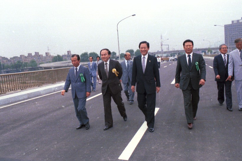 제1한강교 구교 보수공사 준공식