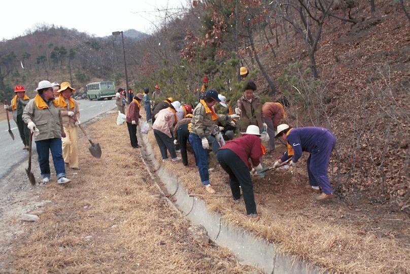 새살림회 나무 식수 및 대공원 구경