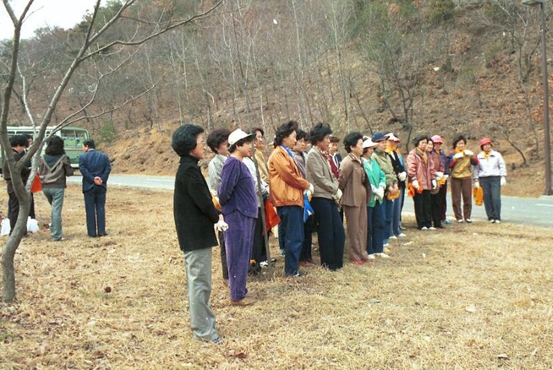 새살림회 나무 식수 및 대공원 구경