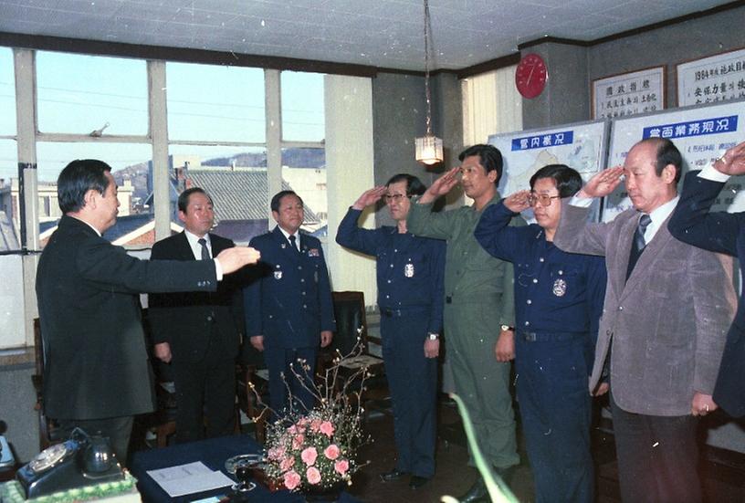 염보현 서울시장, 각 구청 시찰