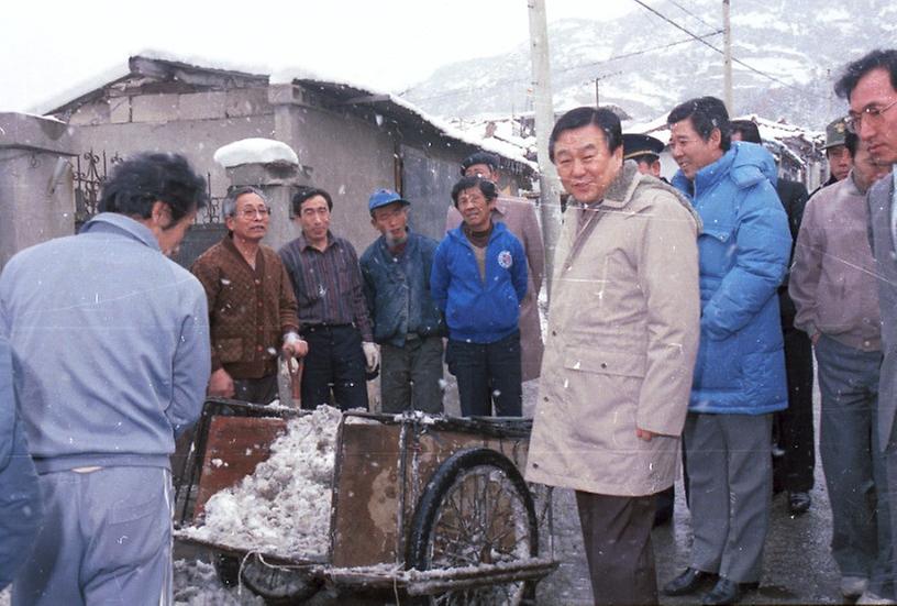 염보현 서울시장, 상계 4동 시찰