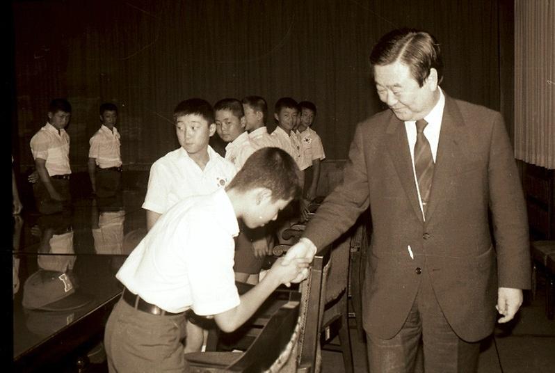 리틀야구 한국대표선수단, 서울시청 방문