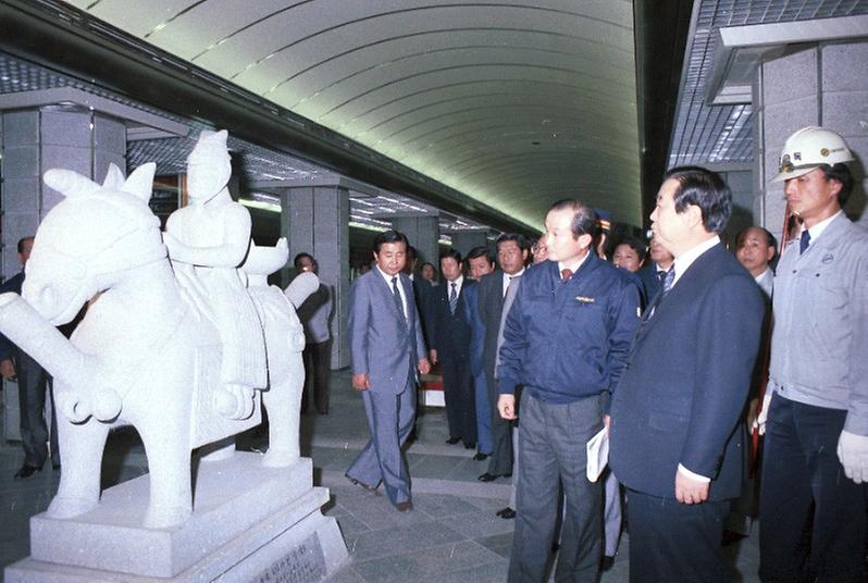 염보현 서울시장, 서울 지하철 3.4 호선 시찰