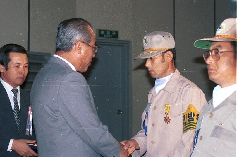 민방위창설 제10주년 기념식